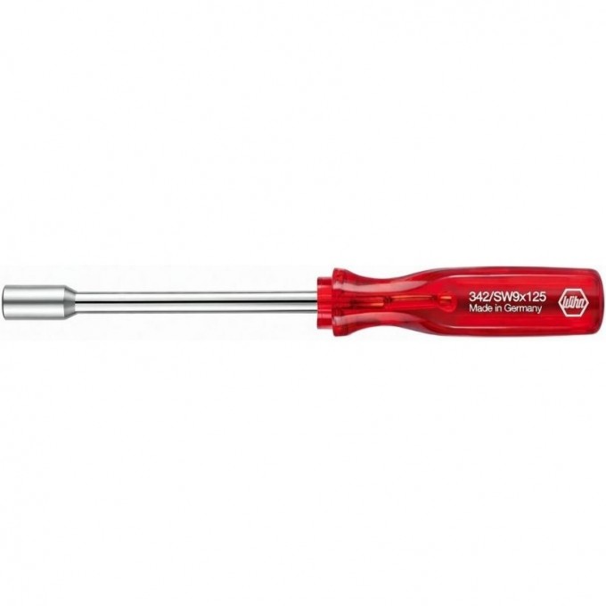 Торцевой ключ шестигранный WIHA Classic Серия 342 HEX Nut 10.0 мм 125 мм 1062