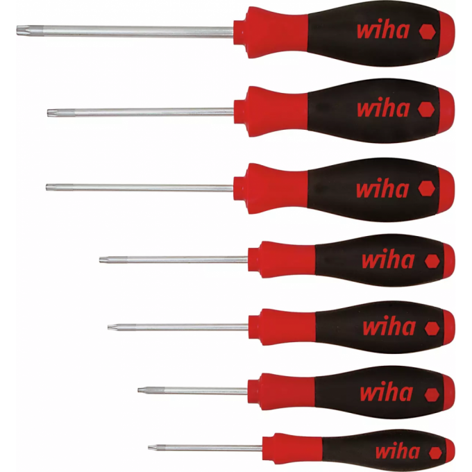 Набор отверток TORX WIHA SoftFinish 7 шт. T8-T30 1299