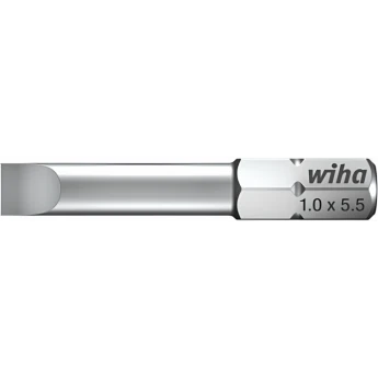 Бита шлицевая WIHA Standard 7010 ZL SL 8.0x1.60 мм, хвостовик 1/4" (C 6.3), длина 39 мм 1621