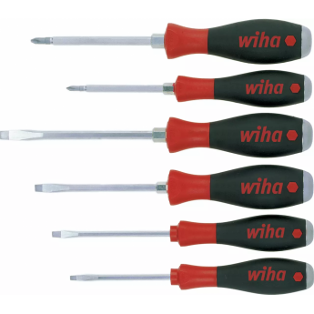 Набор ударных отверток WIHA SoftFinish SL/PH 6 шт 21250