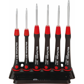 Набор прецизионных отверток TORX WIHA PicoFinish Серия 267P K6M (T4-T9), 6 шт 24002