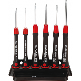 Набор прецизионных отверток TORX MagicSpring WIHA PicoFinish серия 267PR K6, 6 шт. (T6-T15) 27747