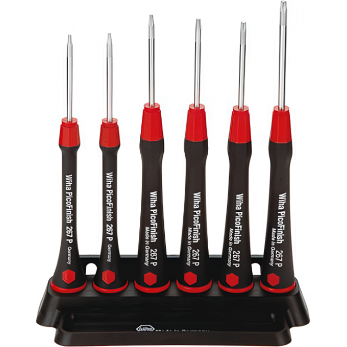 Набор прецизионных отверток TORX MagicSpring WIHA PicoFinish серия 267PR K6, 6 шт. (T6-T15) 27747