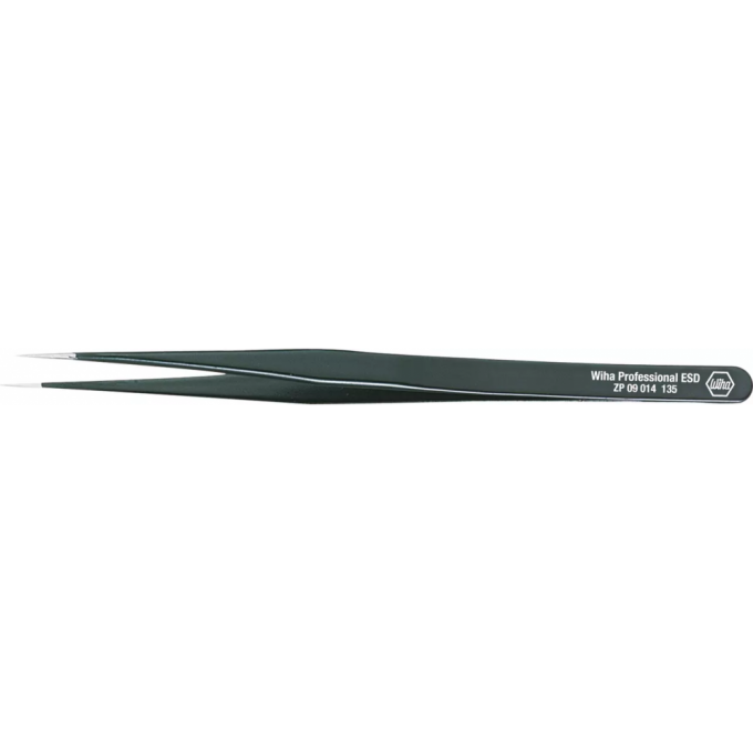 Прецизионный антистатический пинцет WIHA Professional ESD ZP09014 135 мм 32326