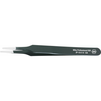 Прецизионный пинцет ESD WIHA Professional ZP15014 антистатический 120 мм 32329