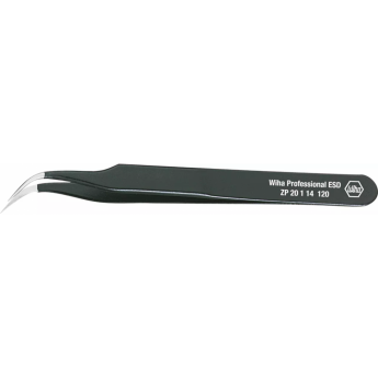 Прецизионный пинцет антистатический WIHA Professional ZP20114 ESD 120 мм 32335