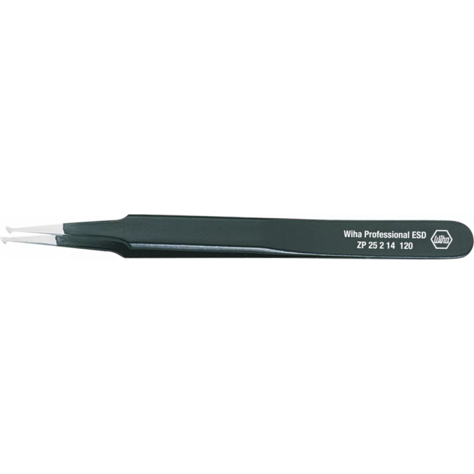 Пинцет SMD антистатический WIHA Professional ZP25214 120 мм 32340