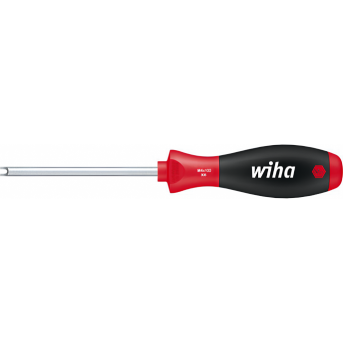 Отвертка для шлицевых гаек WIHA SoftFinish M2 4.5 мм 80 мм 32363