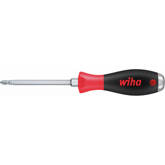 Ударная крестовая отвертка Pozidriv WIHA SoftFinish PZ2 100 мм 3246
