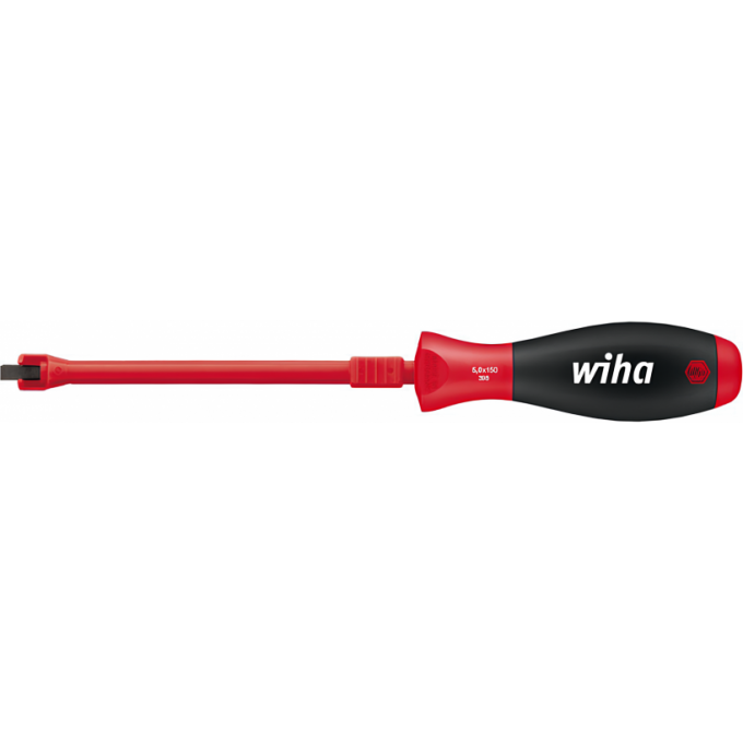 Отвертка шлицевая удерживающая WIHA SoftFinish SL 2.5x0.4 мм 75 мм 32867