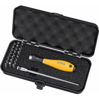 Набор антистатических бит WIHA SYSTEM 4 SL/PH/TORX/HEX 26 шт 33848-3