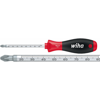 Крестовая отвертка Philips WIHA SoftFinish PH1 со шкалой мм 36072