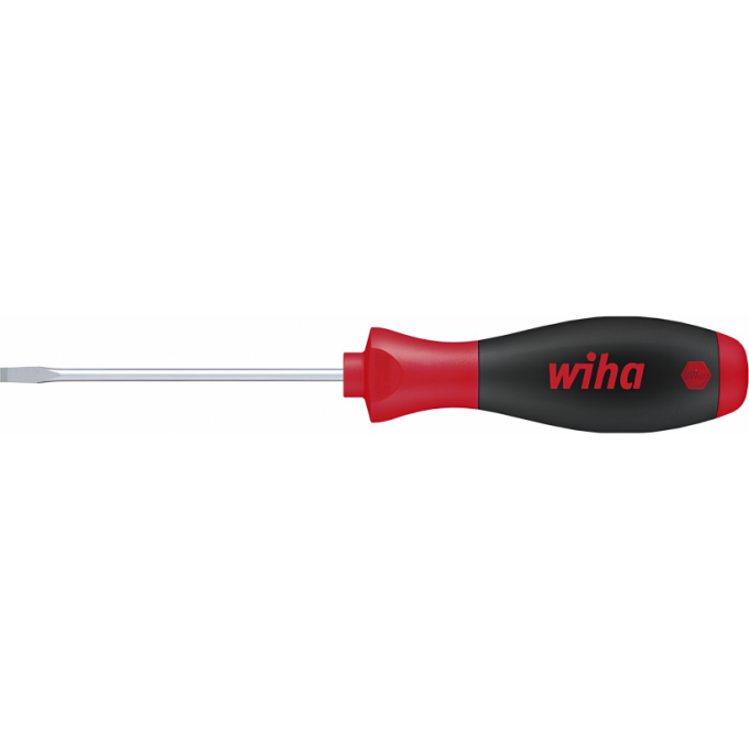 Отвертка шлицевая WIHA SoftFinish SL 4.5x0.8 мм, длина жала 125 мм 697