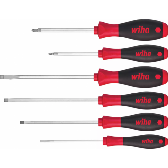 Набор отверток WIHA SoftFinish SL/PZ 6 шт 7153 Набор отверток WIHA SoftFinish SL/PZ 6 шт 7153