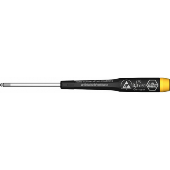 Отвертка антистатическая HEX со сферической головкой WIHA Precision Серия 276 ESD 2.5 мм 7651